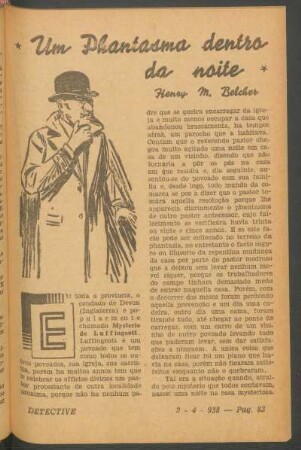 Um phantasma dentro da noite : [Pequena novella]