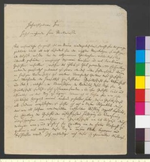 Brief von Osann, Friedrich Gotthilf an Goethe, Johann Wolfgang von