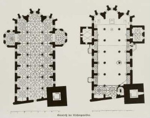 Grundriß der Stadtkirche Sankt Annen (Annaberg Buchholz (Erzgebirge)