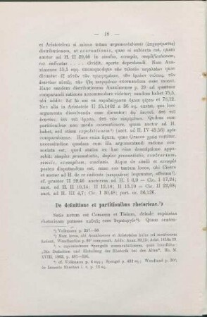 De definitione et partitionibus rhetoricae.