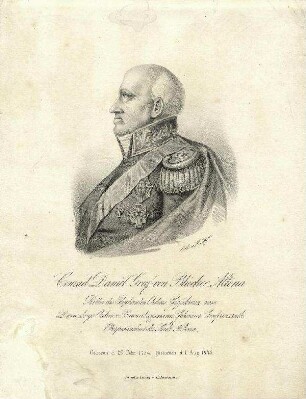 Bildnis von Konrad Daniel Blücher-Altona (1764-1845)