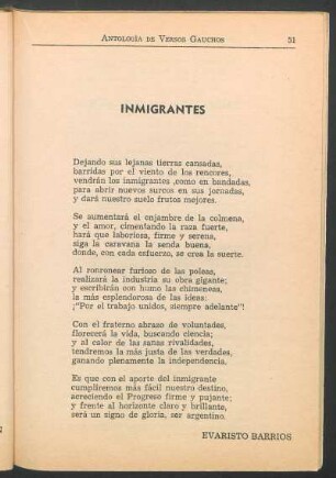 Inmigrantes
