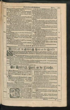Vorrede auf die Epistel S. Pauli an die Colosser