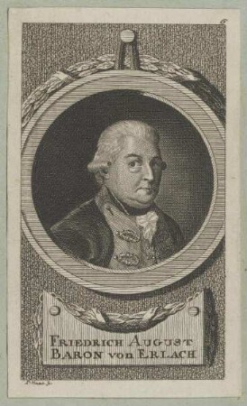 Bildnis des Friedrich August von Erlach