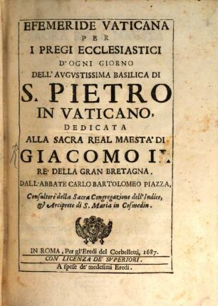 Efemerida vaticana