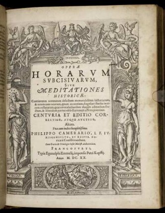 2: Operae Horarum Subcisivarum Sive Meditationes Historicae Auctiores quam antea editae .... 2