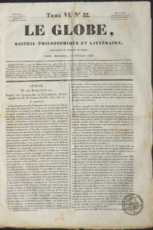 1828, 32: Heft
