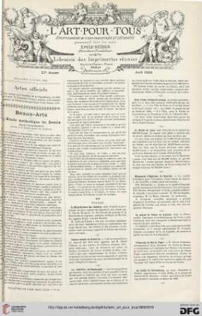 No 28 (Avril 1888)