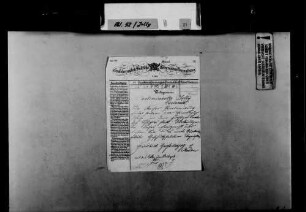 Telegramm von Friedrich I. von Baden, Versailles, an Julius Jolly: Verkündung der Kaiserproklamation