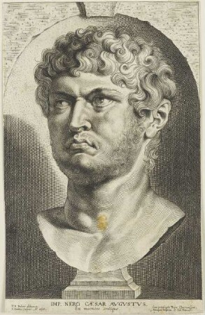 Nero (Porträts nach antiken Marmorbüsten)