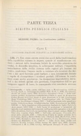 Sezione prima: La costituzione politica