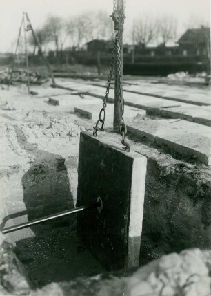 Fähranlage und Bollwerk, Swinemünde (Ostswine), 1933
