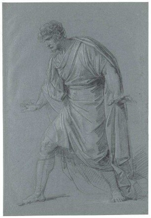 Appius Claudius, Studie für "Tod der Virginia"