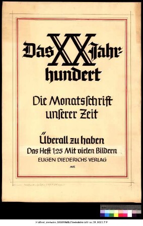 Diederichs-Plakat 15