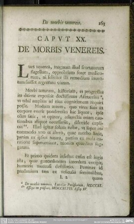 Caput XX. De Morbis Venereis