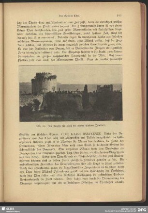 Im Inneren der Burg der Sieben Thürme