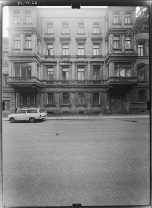 Görlitz-Altstadt, Elisabethstraße 32. Wohnhaus (um 1875). Straßenfront