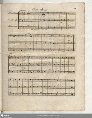 Coro ultimo: Mein Loblied Vater (Trombone I, II, III)