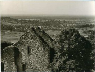 Fernblick von der Burgruine Landeck