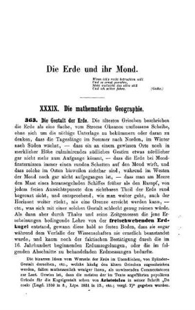 Die Erde und ihr Mond.