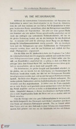 VI. Die Heliogravure