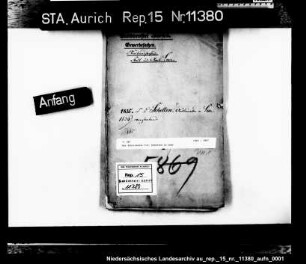 Der Auktionator T.D. Schelten in Leer