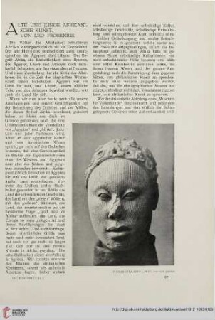 2: Alte und junge afrikanische Kunst