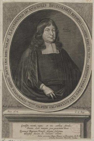Bildnis des Antonius Brunsenius