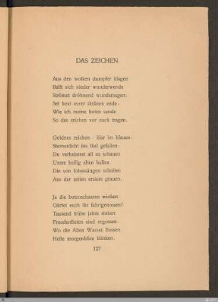 Das Zeichen
