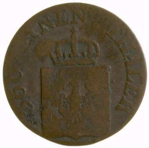 Münze, Pfennig, 1840