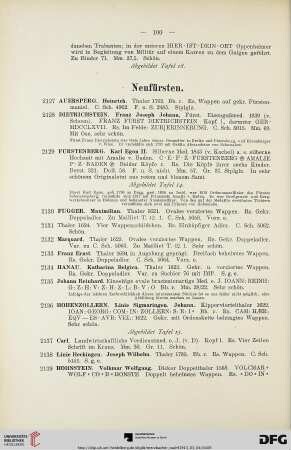 Neufürsten (Nr. 2127-2177)