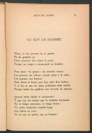 Yo soy un hombre