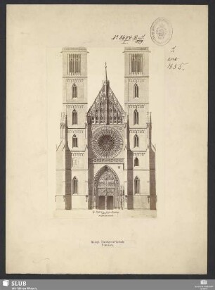Die Sankt Lorenz Kirche zu Nürnberg