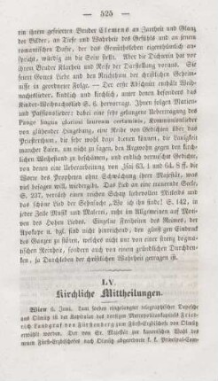 525-528 Kirchliche Mittheilungen
