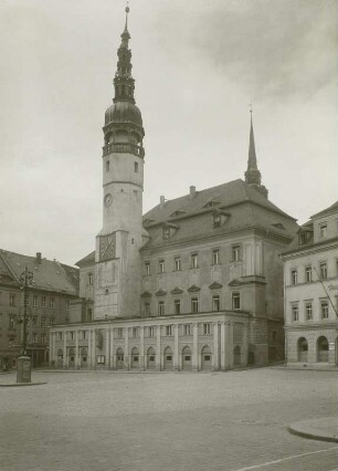 Bautzen, Rathaus, Südansicht
