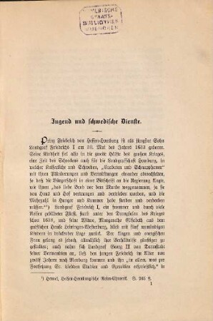 Der Prinz von Homburg : nach archivalischen u.a. Quellen
