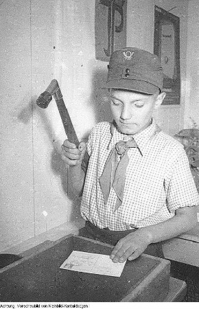 Dresden, Pionierpostamt, August 1951