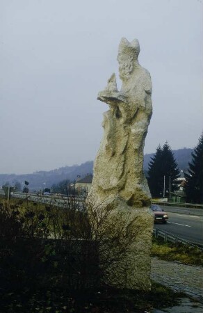 Nepomuk-Plastik, bei Pfaffenstein/Regensburg