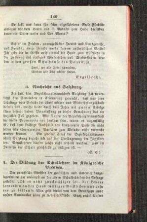 ¬Die¬ Bildung der Schullehrer im Königreiche Preußen