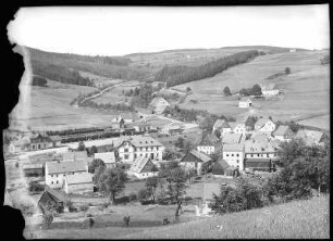 Geising. Blick über Geising