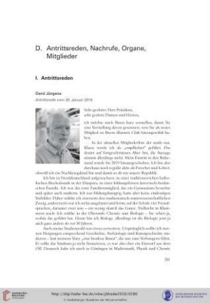 Antrittsrede vom 30. Januar 2016
