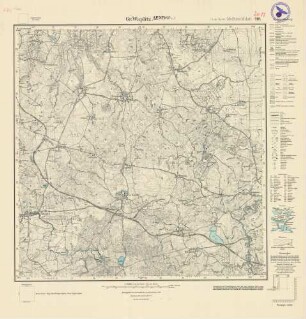 2081 (alte Nr.: 712) Gr. Waplitz, Meßtischblatt (4cm - Karte)