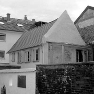 Ehemalige Synagoge; Flörsheim, Synagogengasse 1, Synagogengasse 2