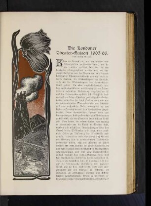 Die Londoner Theater-Saison 1905/06