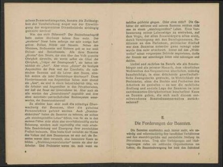 Edmund Fischer, "Sozialismus und Beamtenschaft" Werbedienst der deutschen sozialistischen Republik, Nr. 77