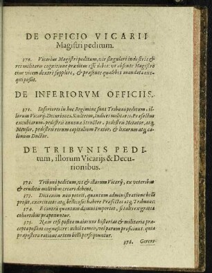 De Inferiorum Officiis