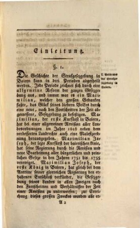 Strafgesezbuch für das Königreich Baiern. [2], Anmerkungen zum Strafgesezbuche für das Königreich Baiern ; Bd. 1
