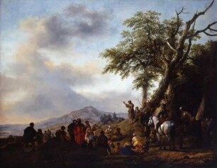 Die Predigt Johannes des Täufers