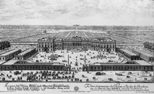 Entwurf einer historischen Architektur: Zweiter Entwurf für Schloss Schönbrunn