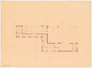 Gymnastikschule am See Monatskonkurrenz Dezember 1932: Grundriss Erdgeschoss 1:100